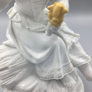 Antique German Blanc de Chine Porcelain Figurine by KPM Royal Berlin Figurine Antique 