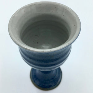 George Scatchard Pottery Pair of Blue Stoneware Goblets – Avant Antique